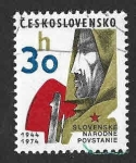 Stamps Czechoslovakia -  1947 - XXX Años de la Insurrección Eslovaca