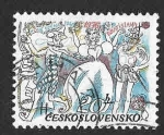 Stamps Czechoslovakia -  2065 - XXX Años de la Academia de Arte Dramático de Praga