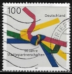 Stamps Germany -  50th Anniversary of Town Twinning Movement