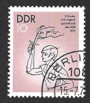 Stamps Germany -  1665 - V Juegos de la Juventud DDR