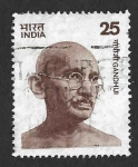 Stamps India -  676 - Mahatma Gandhi