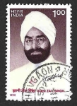 Stamps India -  1547 - Giani Zail Singh