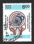 Stamps Asia - India -  1675 - L Aniversario de la Declaración Universal de los Derechos del Hombre