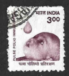 Stamps Asia - India -  1712 - Vacunación Contra la Polio