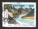 Stamps India -  1753 - Río Sindhu