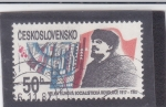 Stamps Europe - Czechoslovakia -  70º aniversario de la Revolución rusa