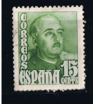 Stamps Spain -  Edifil  nº  1021  General Franco