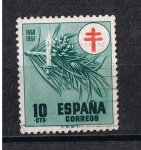 Stamps Spain -  Edifil  nº  1085   Pro Tuberculosis