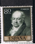 Stamps Spain -  Edifil  nº  1215  Pintores  Goya