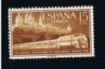 Stamps Spain -  Edifil  nº  1232   XVII  Congreso Internacional de Ferrocarriles