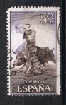 Stamps Spain -  Edifil  1258  Fiesta Nacional  Tauromaquia  