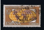 Stamps Spain -  Edifil  1511   Día Mundial del Sello 1963