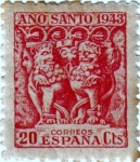 Stamps Spain -  Año santo compostelano