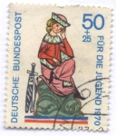 Stamps : Europe : Germany :  cuentos