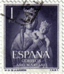 Stamps Spain -  Año Mariano