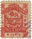 Stamps Brunei -  British north Borneo