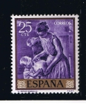 Stamps Spain -  Edifil  1566  Pintores  Joaquin Soralla      