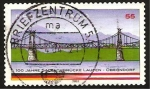 Stamps Germany -  centº del puente oberndorf-lauren, sobre salzach