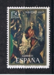 Stamps Spain -  Edifil  2002  Navidad de 1970  