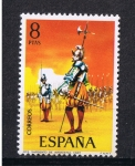 Stamps Spain -  Edifil  2143  Uniformes militares  