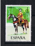 Stamps Spain -  Edifil  2167  Uniformes militares  