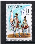 Stamps Spain -  Edifil  2201  Uniformes militares  