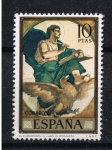 Stamps Spain -  Edifil  2209   Pintores   Eduardo Rosales y Martín  Día del Sello. Marco dorado  