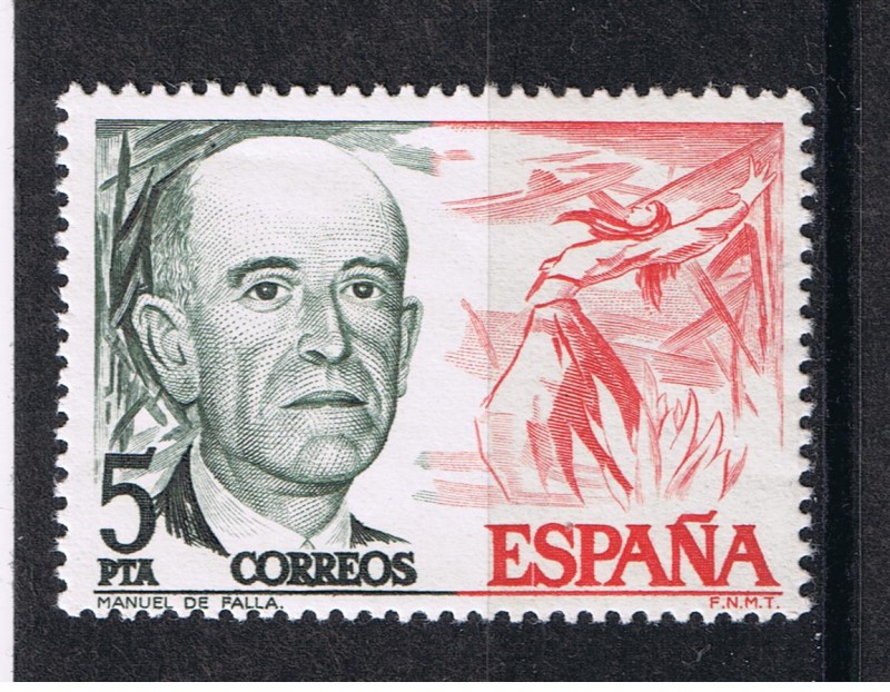 Edifil  2380  Cente. del nacito. de Pau Casals y Manuel de Falla 