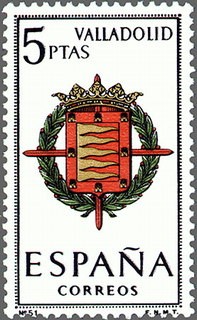 ESPAÑA 1966 1698 Sello **MNH Escudos de las Capitales de Provincias Españolas. Valladolid