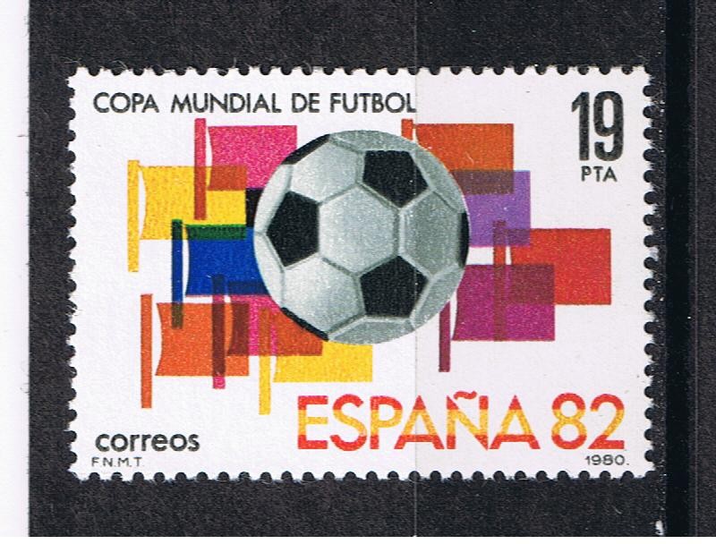 Edifil  2571  Campeonato Mundial de Futbol  ESPAÑA´82