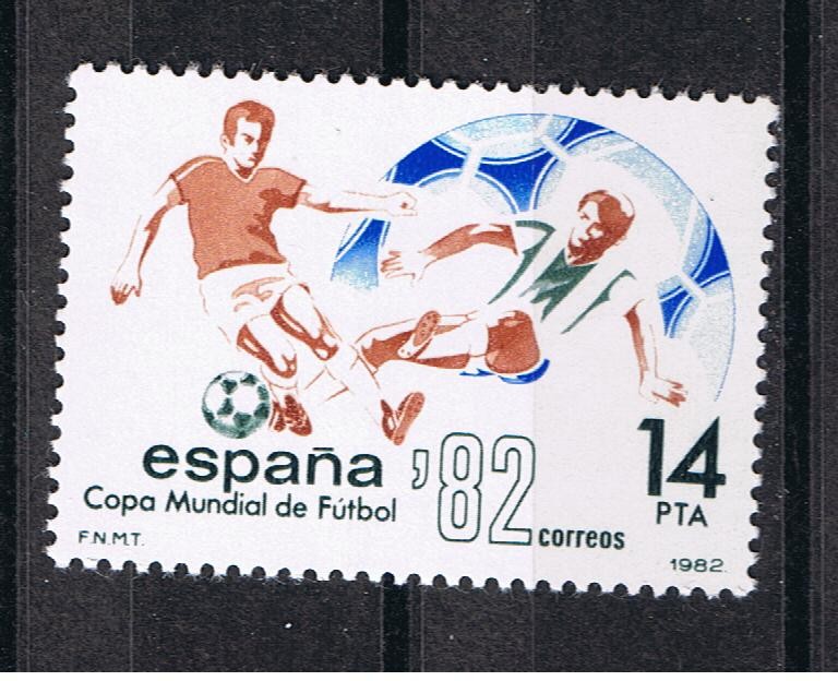 Edifil  2661  Copa Mundial de Fútbol, ESPAÑA¨82  