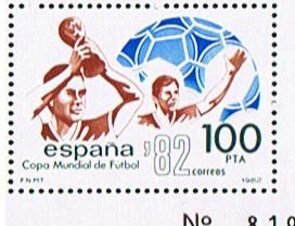 Edifil  2663  Copa Mundial de Fútbol, ESPAÑA¨82  