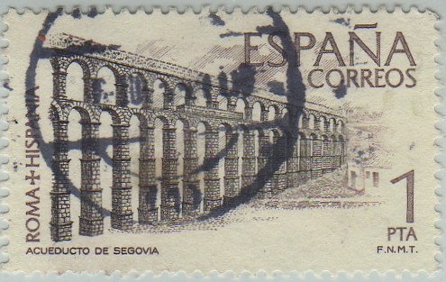 Roma-Hispania-Acueducto de Segovia-1974