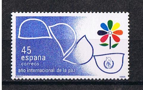 Edifil  2844  Año Internacional de la Paz  