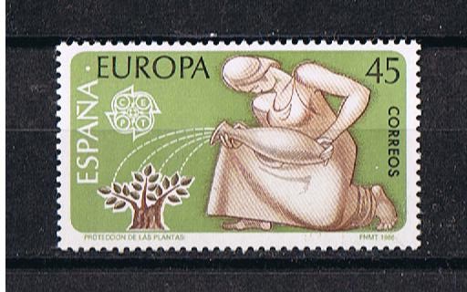 Edifil  2848   Europa  Alegorías de la Protección de la Naturaleza y del Medio ambiente 