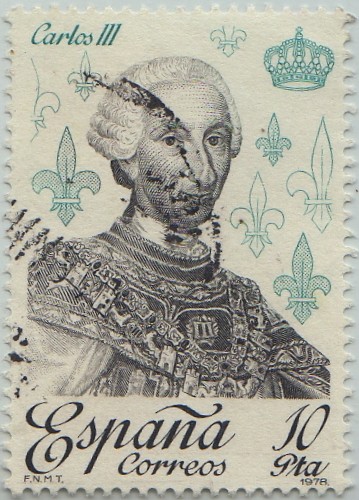 Reyes de España-Casa de Borbon-Carlos III-1978