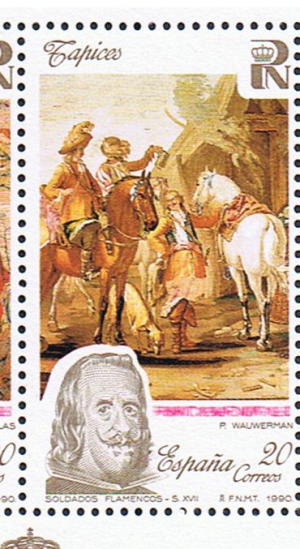 Edifil  3087   Patrimonio Artístico Nacional. Tapices  