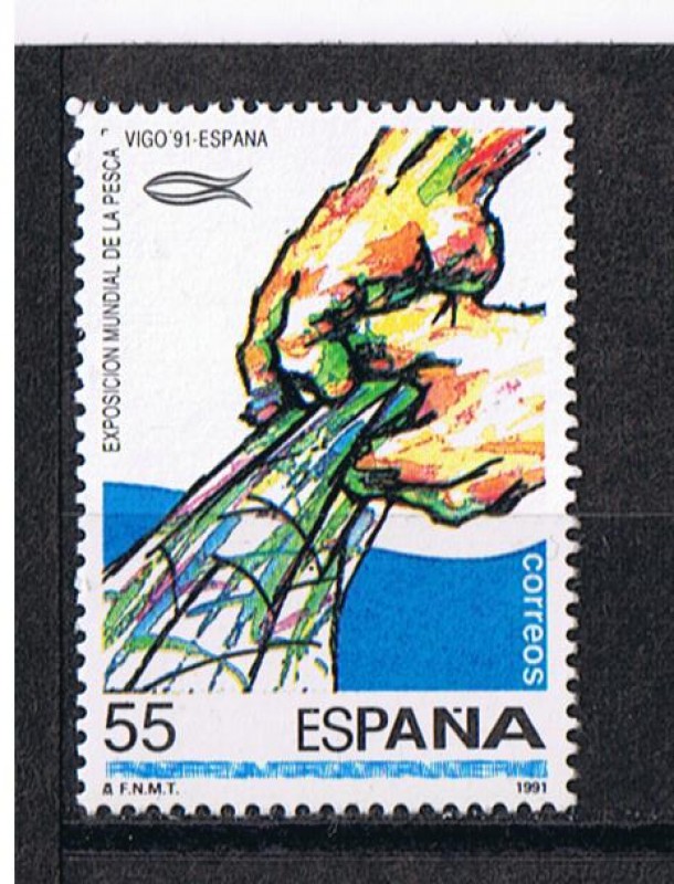 Edifil  3133  Esposición Mundial de l Pesca  