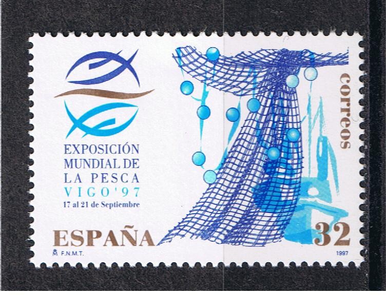 Edifil  3504  Exposición Mundial de la Pesca  