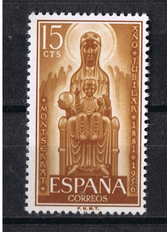 Edifil  1192  Año Jubilar de Montserrat.  