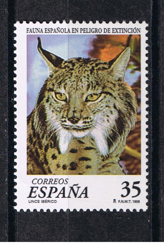 Edifil  3529  Fauna española en peligro de extinción  