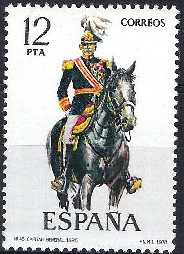 2455 Uniformes. Capitán General, 1295.