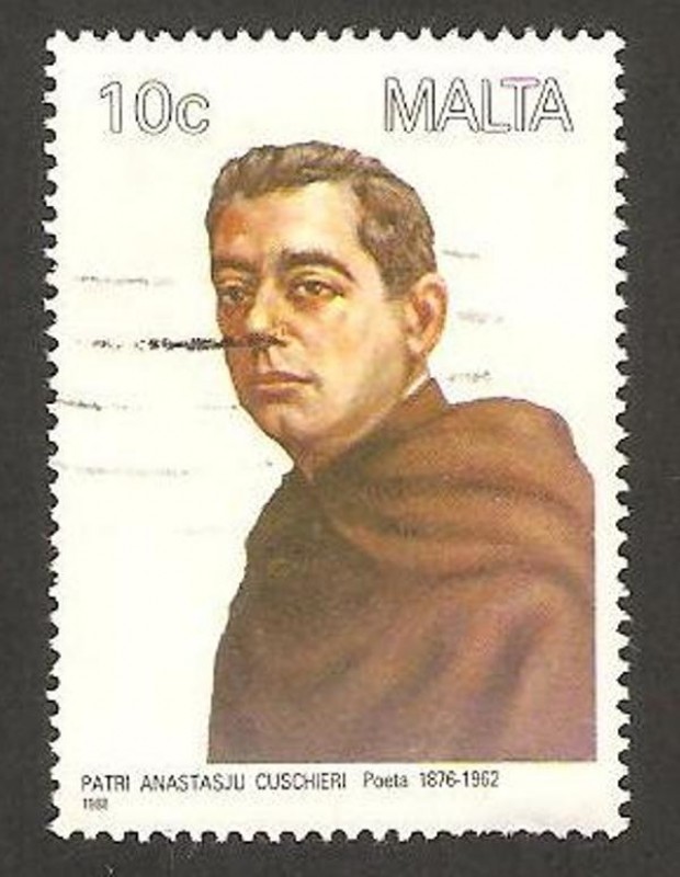 padre anastasju cuschiere, poeta