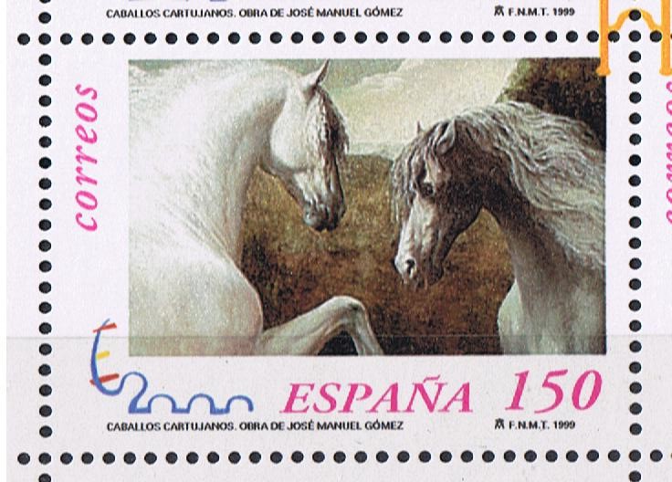 Edifil  3683  Exposición Mundial de Filatelia ESPAÑA 2000  