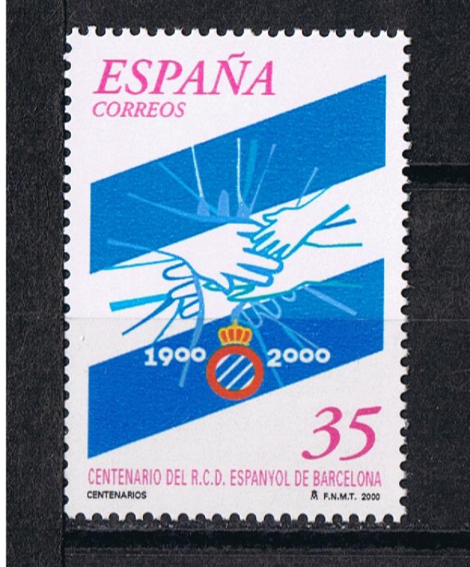 Edifil  3705  Centenario del R.C.D. Espanyol de Barcelona.  