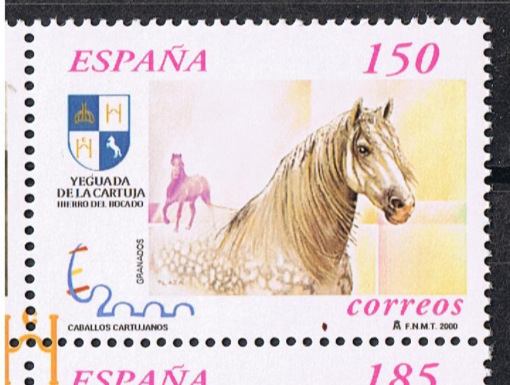 Edifil  3727  Exposición Mundial de Filatekia ESPAÑA ¨2000  