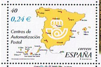 Edifil  SH 3855 A  Centros de Automatización postal