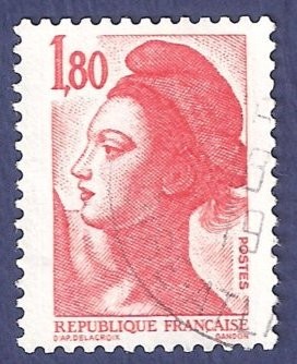 FRA Yvert 2220 Liberté 1,80