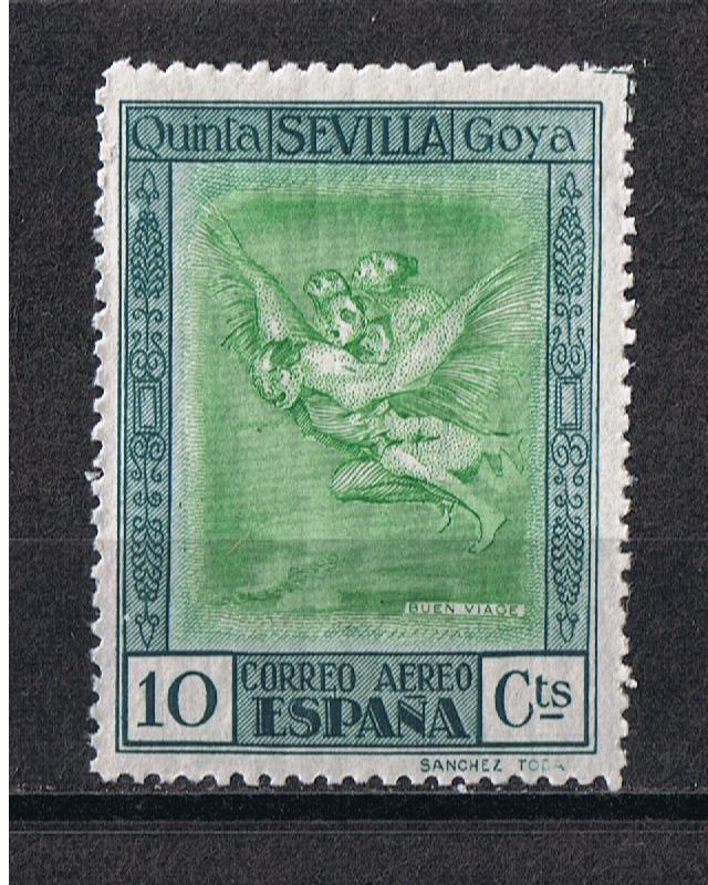 Edifil  519  Quinta de Goya en la Exposición de Sevilla  