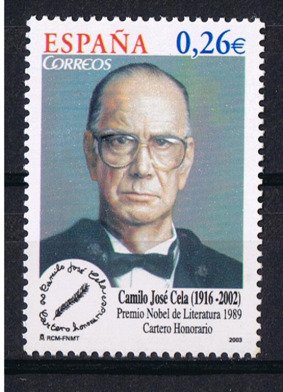 Edifil  4030  Camilo José Cela.  